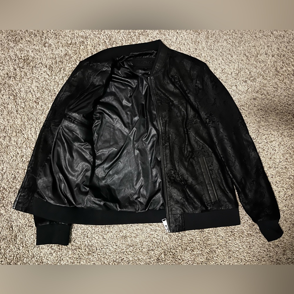 Black Patterned Maczoo Jacket - image 5